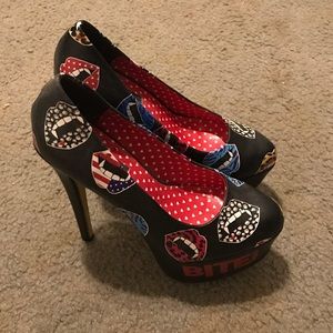 Iron Fist Bite Me Platform Heels