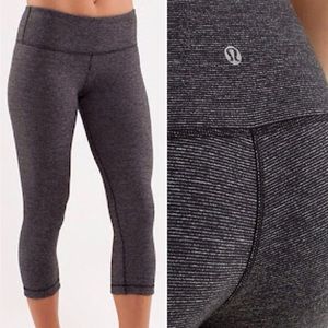 Lululemon Wunder Under Crop (Reversible)