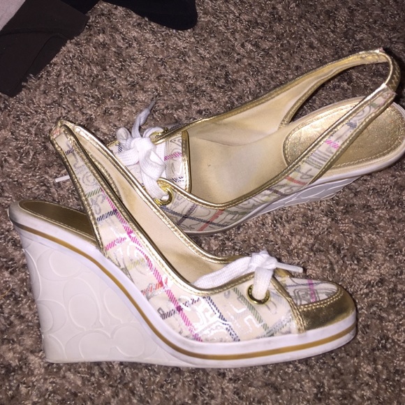 Coach wedges