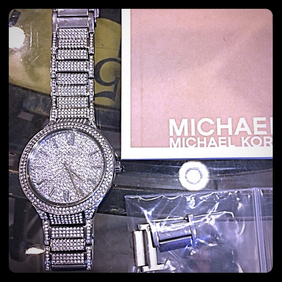 Silver Michael Kors watch