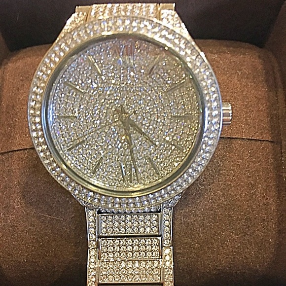 Silver Michael Kors watch main image 2