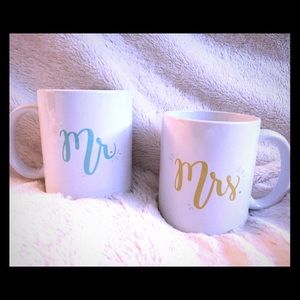 Mr & Mrs Coffee mugs