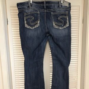 EUC Silver jeans