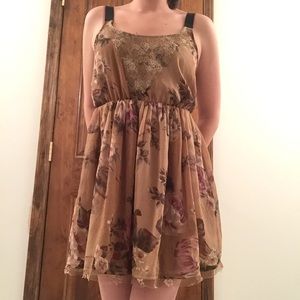 Antique floral Urban Outfitters Dress
