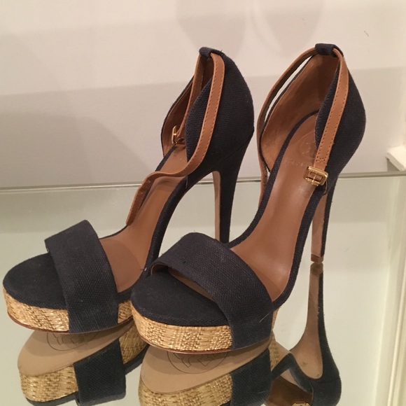 Tory Burch Shoes - Tory Burch Navy stiletto size 7
