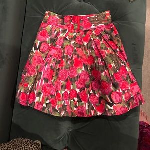 Forever 21 floral skirt