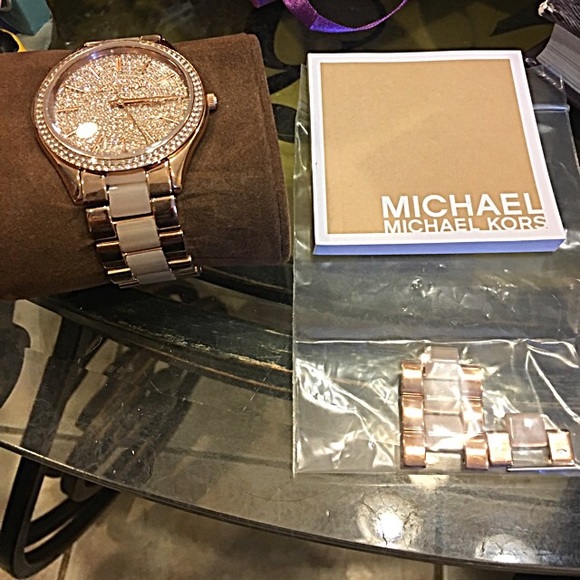 Rose Gold Michael Kors watch