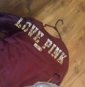 VS PINK Bling Crew