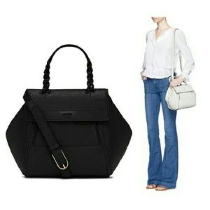 Tory Burch Half-Moon Small Satchel Bag