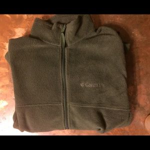 Green Columbia fleece