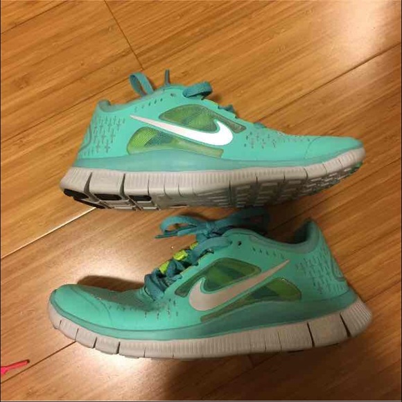 Nike Free Run 5.0 Tiffany Blue sz 6.5 - Picture 4 of 4