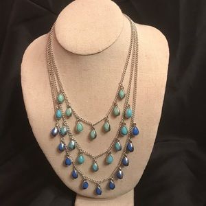 Premier Designs Three Layer Necklace