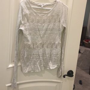 LC sheer sweater