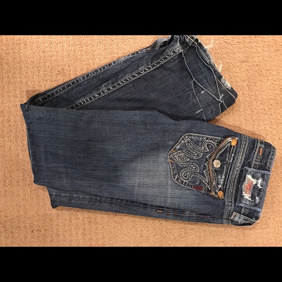 Mek Denim Bootcut Jeans-Medium Wash