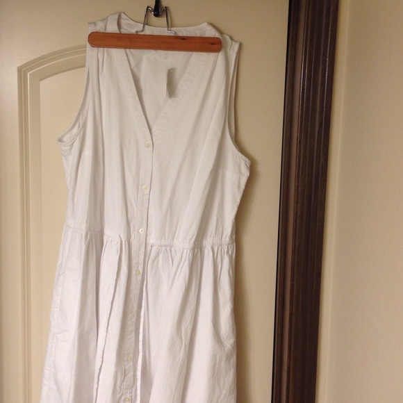 White summer dress