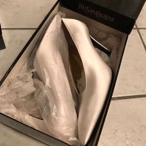 💥Yves Saint Laurent satin heels
