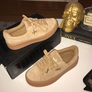 Puma fenty oatmeal creepers