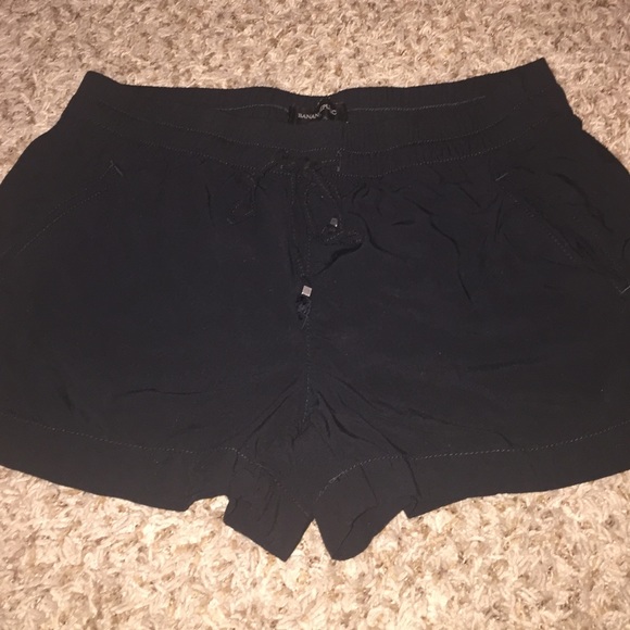 Black banana republic shorts