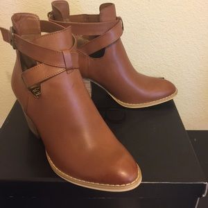New in box Reba brown booties! Lowest price