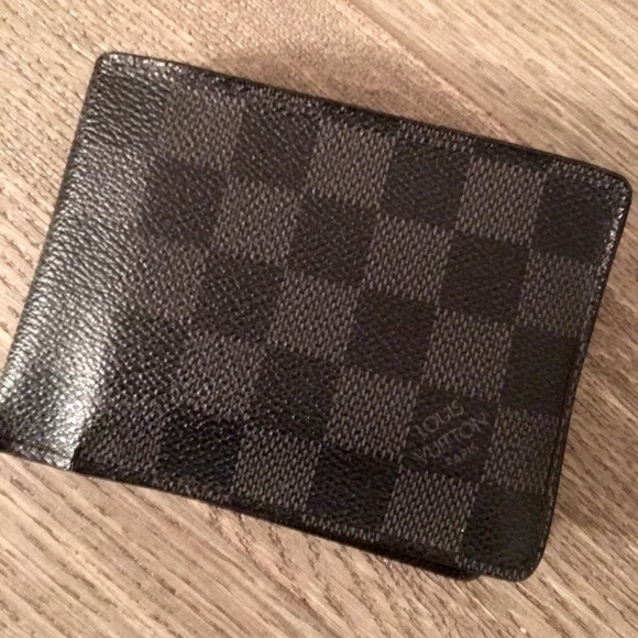 Men's Louis Vuitton Damier Graphite Canvas Wallet