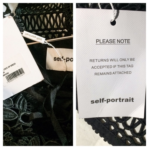 🚫SOLD🚫  Self Portrait black dress 4 - Picture 3 of 4