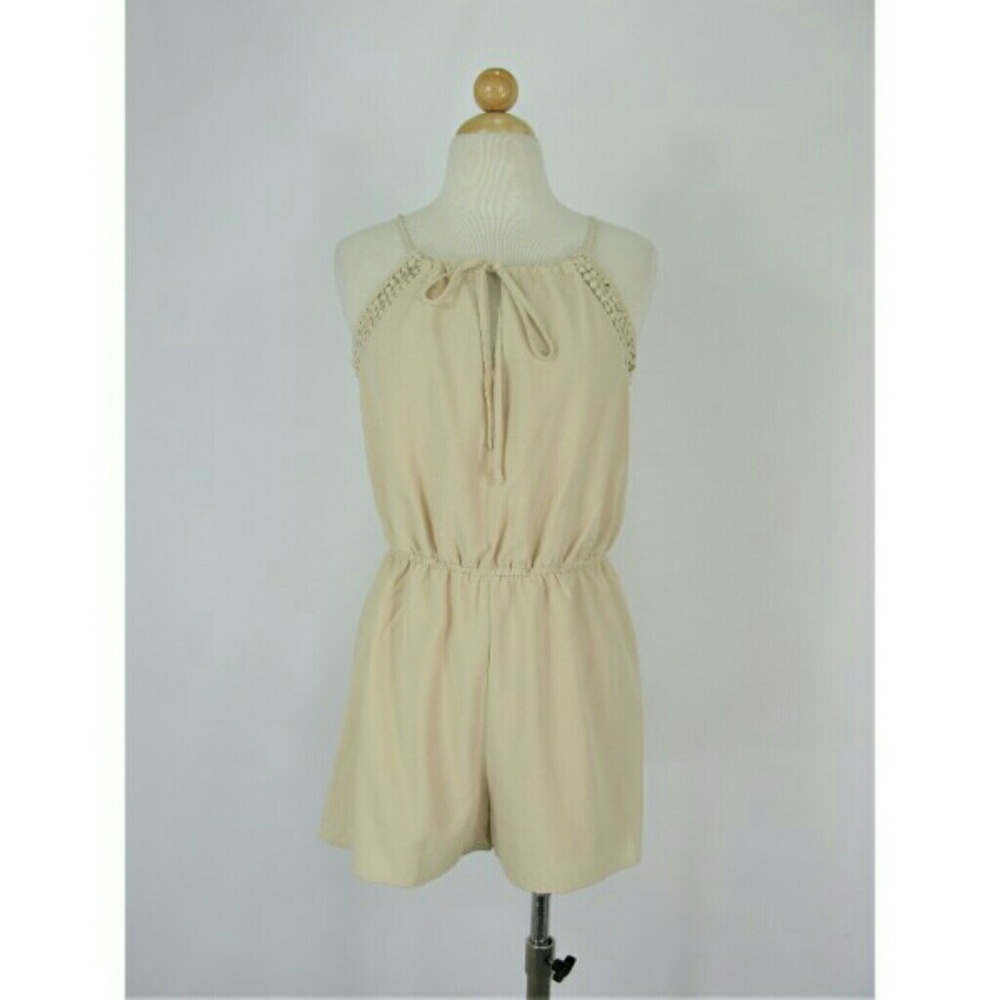 4/$25 Miss Love Crochet Romper