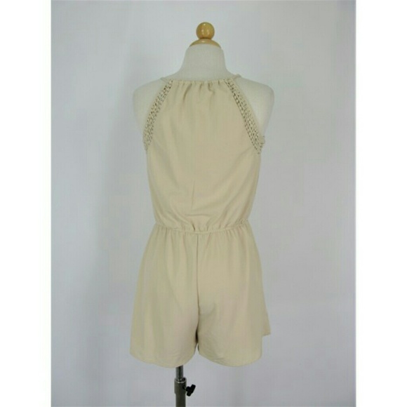 4/$25 Miss Love Crochet Romper - Picture 2 of 8
