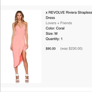 Dress from Revolve