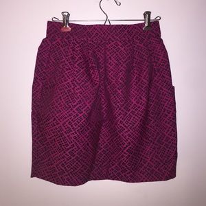 Amazing pink and black tulip skirt!