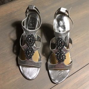 M by Marinelli open toe heels - Like new!