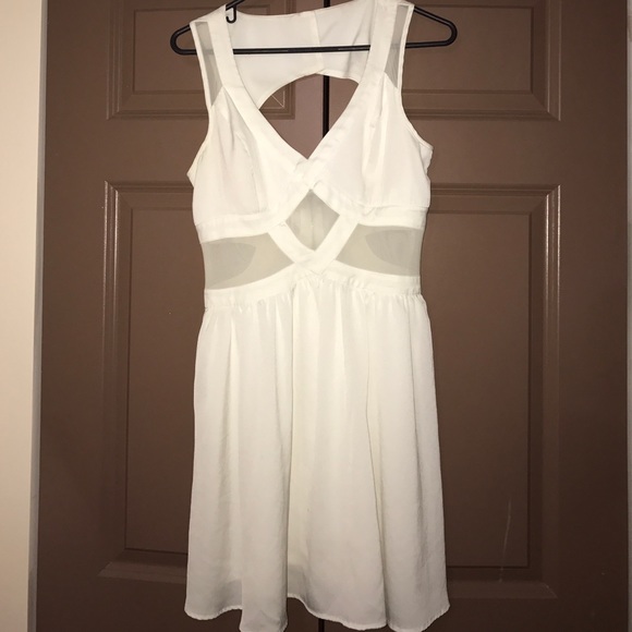 Woman's White Dress