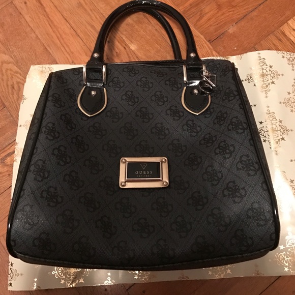Guess black handbag