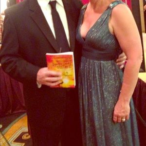 Silk BCBGMaxAzria gown