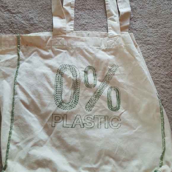 0% plastic cloth "green bag" by GAP
