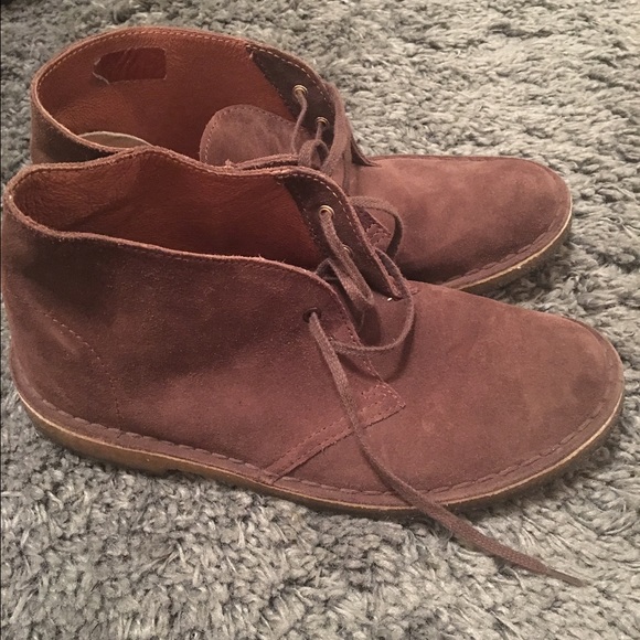 Suede Brown Clarks