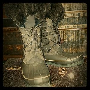 Lined fur Winter boots