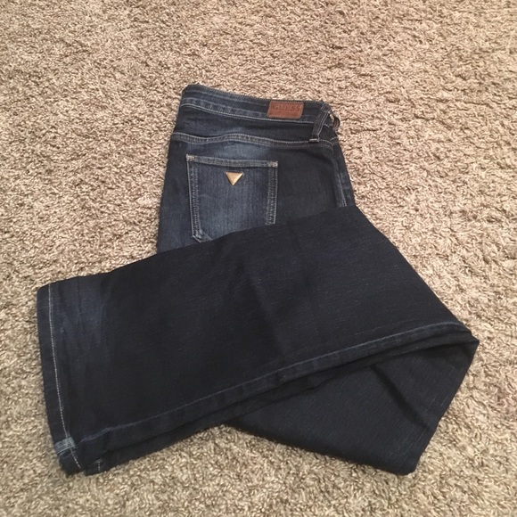 Guess Dark Blue Boot Cut Jeans