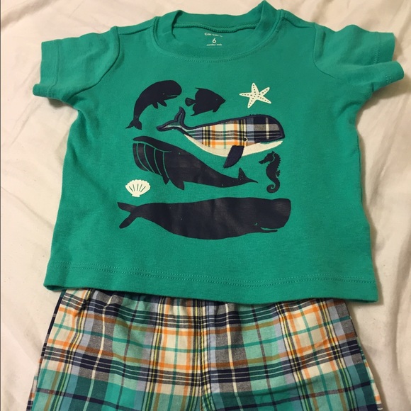 Two piece carters 6 month outside