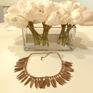 Feather necklace