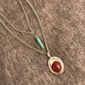 Doubled necklace
