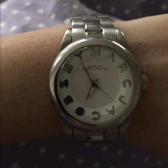 Marc Jacobs Silver Watch