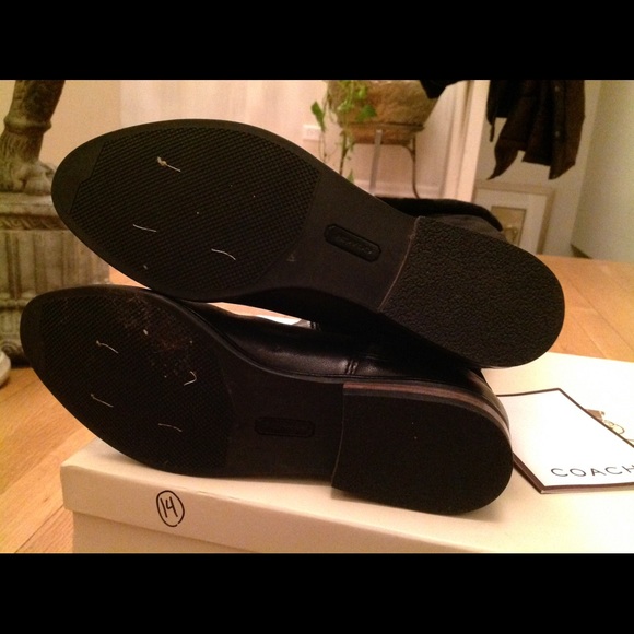 Gorgeous Coach suede/leather tall boots size 7.5 - Picture 3 of 5