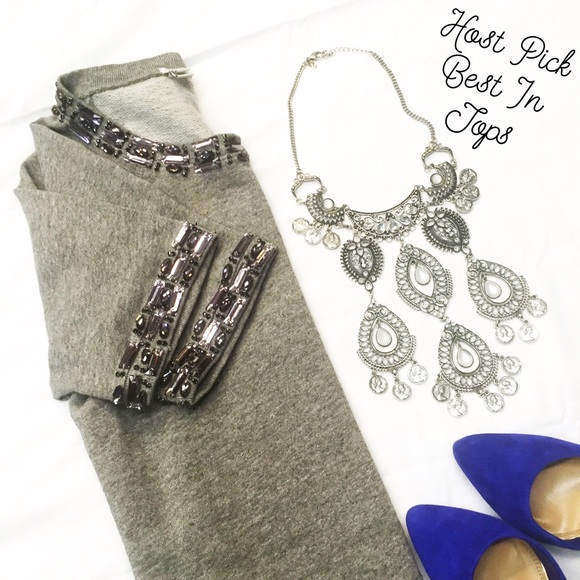 J. Crew Tops - 🎉HP🎉 J. Crew Jeweled Top
