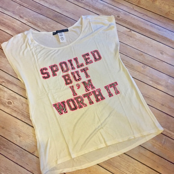 Sassy ladies S-L Spoiled tee - Picture 2 of 4