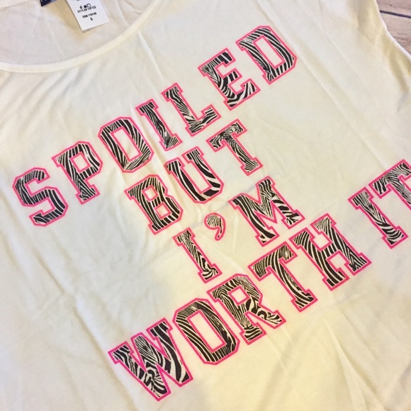 Sassy ladies S-L Spoiled tee - Picture 3 of 4