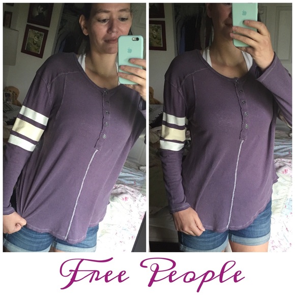 Free People Long Sleeve Tee