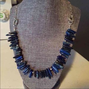 Blue Stone Necklace