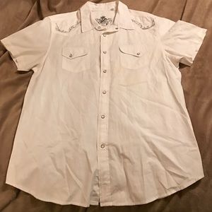 Gently Used Men's Guess Brand Shirt