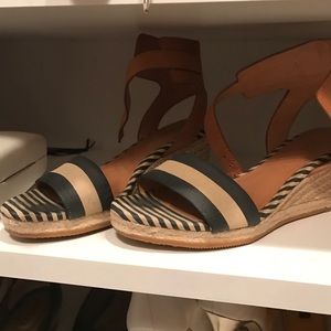 Coach wedge sandal