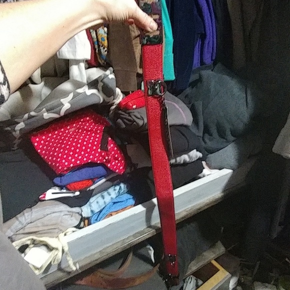 Bcbg red belt